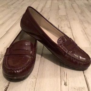 Michael KORS driving flats, patterned leather, 6